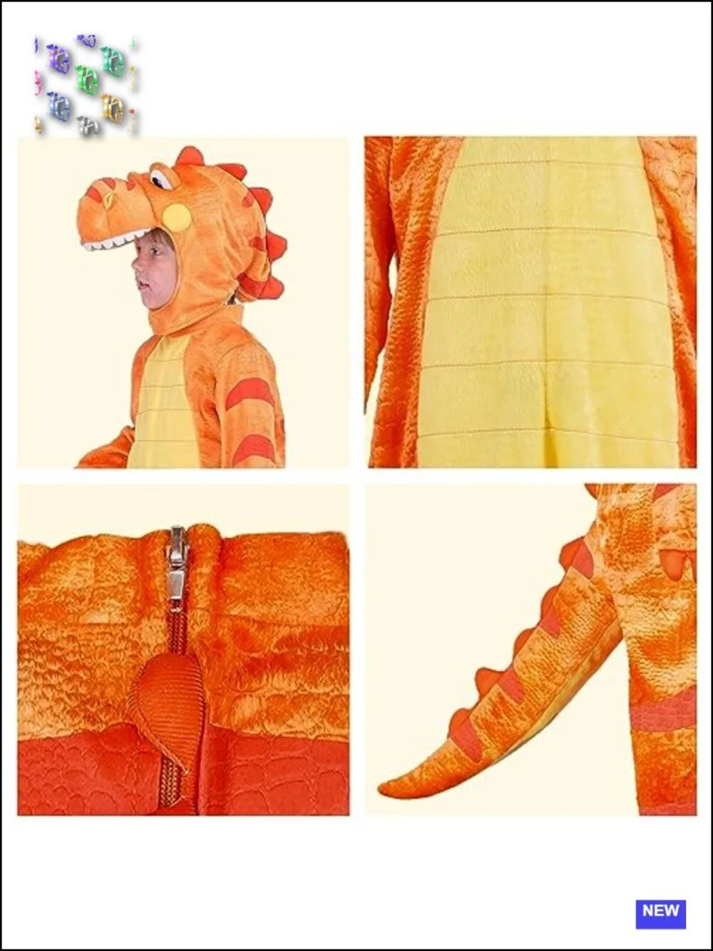 Halloween Dinosaur Costume for Kids Toddler with Egg Unisex T-Rex Dress Up Party